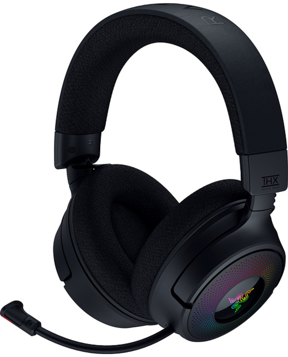 Razer Kraken V4 Casque Sans fil Arceau Jouer USB Type-A Bluetooth Noir
