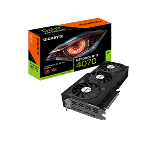 GIGABYTE Carte Graphique GeForce RTX 4070 WINDFORCE OC V2 12G - 12GB GDDR6, 192bit, PCI-E 4.0, 2490MHz Core Clock, 3 x DisplayPo