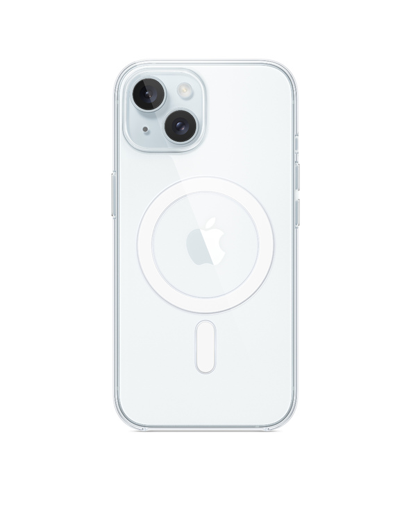 Apple Coque transparente avec MagSafe pour iPhone 15