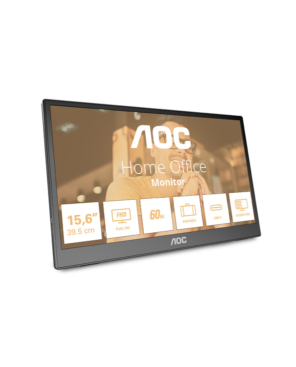 AOC T2 16T3EA 15.6" Full HD 4 ms Noir