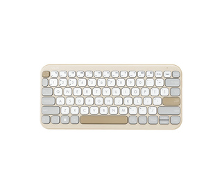 ASUS Marshmallow Keyboard KW100 clavier Maison Bluetooth Beige, Gris, Blanc