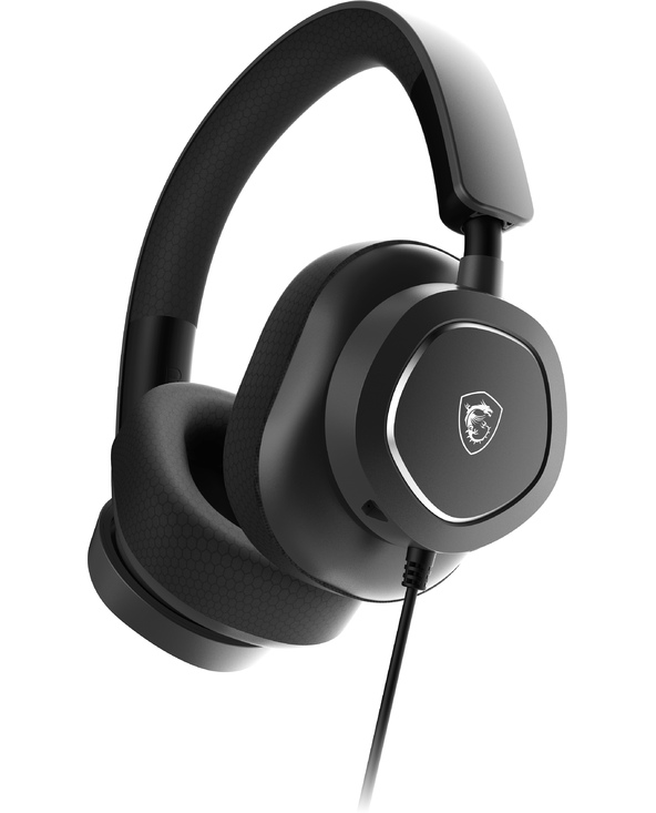 MSI Maestro 300 Casque Avec fil Arceau Jouer USB Type-C / USB Type-A Noir, Rouge