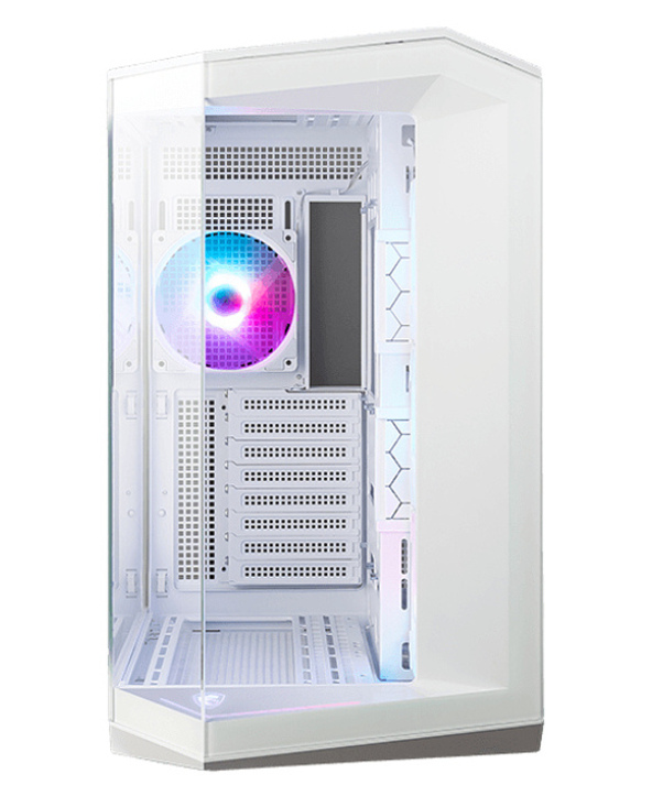 MSI MAG PANO 100R PZ Midi Tower Blanc