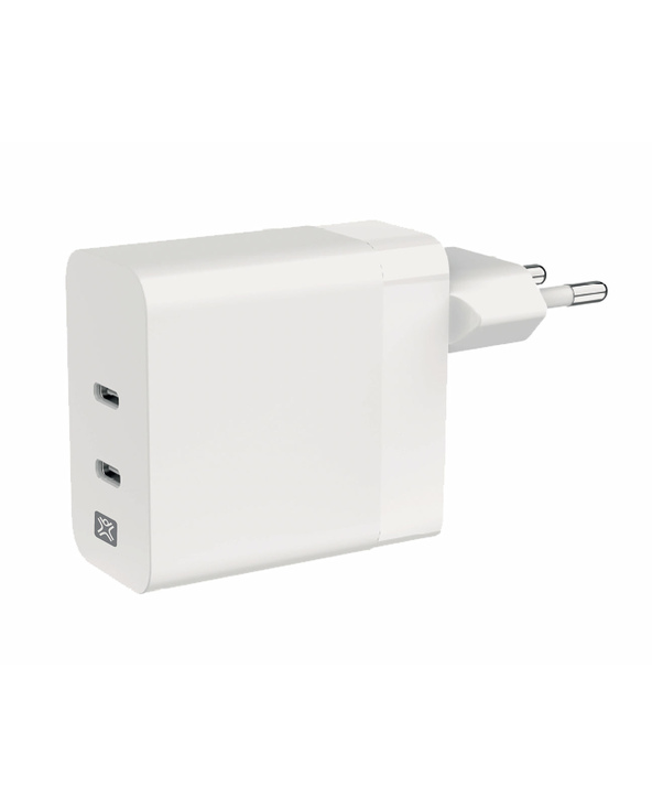 XtremeMac XWH-SPC60-03 chargeur d'appareils mobiles Smartphone, Tablette Blanc Secteur Charge rapide Intérieure
