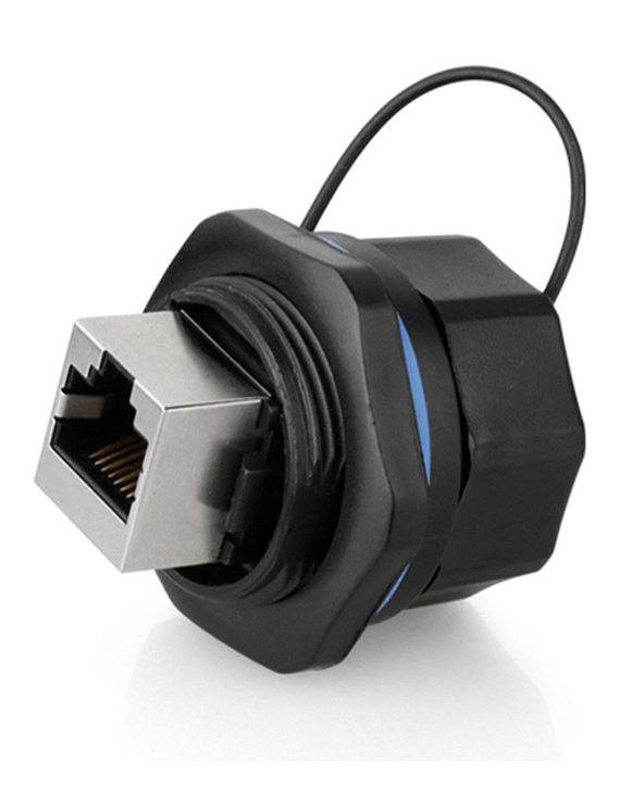 Alcasa IC06-R103 connecteur de fils RJ45 Noir