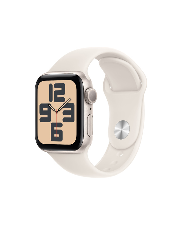 Apple Watch SE OLED 40 mm Numérique 324 x 394 pixels Écran tactile Beige Wifi GPS (satellite)
