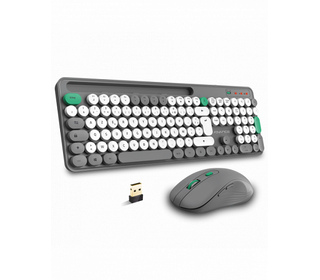 ADVANCE CLS-SMT-GR clavier Souris incluse maison/bureau USB AZERTY Français Gris