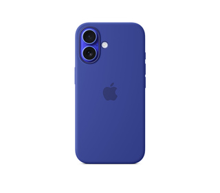 Apple Coque en silicone avec MagSafe pour iPhone 16 - Outremer