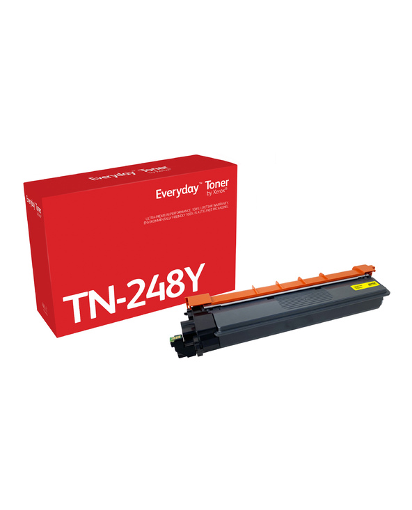 Xerox Toner Jaune Everyday de compatible avec Brother TN248Y, Capacité standard
