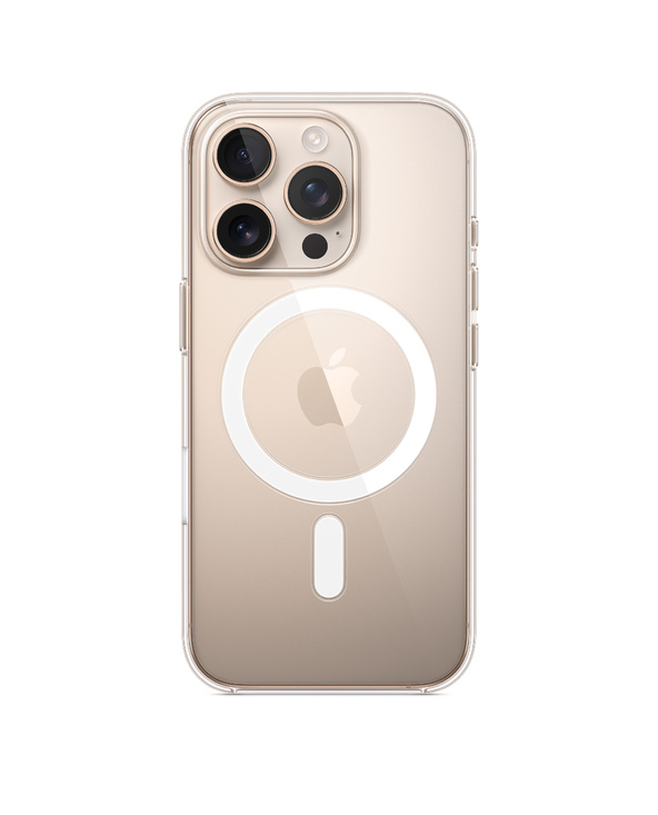 Apple Coque transparente avec MagSafe pour iPhone 16 Pro