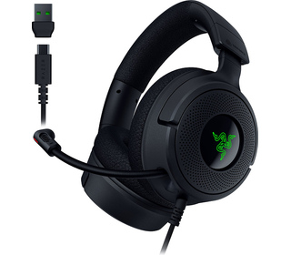 Razer Kraken V4 X Casque Avec fil Arceau Jouer USB Type-C / USB Type-A Noir