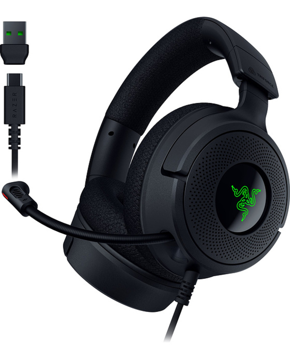 Razer Kraken V4 X Casque Avec fil Arceau Gaming USB Type-C / USB Type-A Noir
