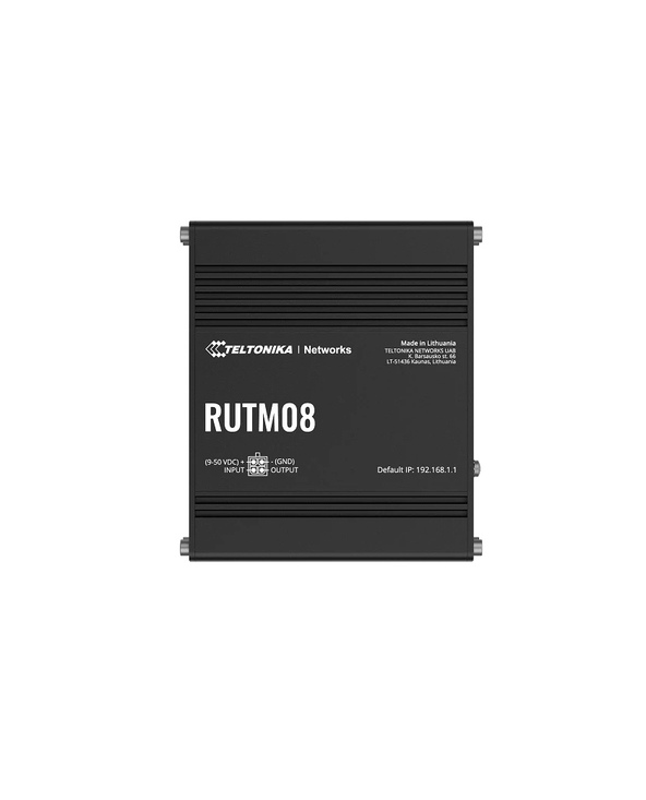 Teltonika RUTM08 Routeur connecté Gigabit Ethernet Noir