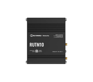 Teltonika RUTM10 routeur sans fil Gigabit Ethernet Bi-bande (2,4 GHz / 5 GHz) Noir