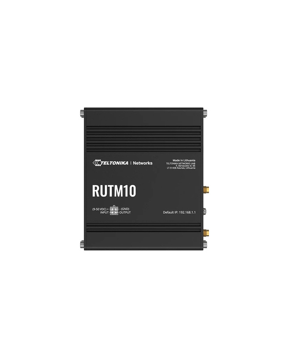 Teltonika RUTM10 routeur sans fil Gigabit Ethernet Bi-bande (2,4 GHz / 5 GHz) Noir