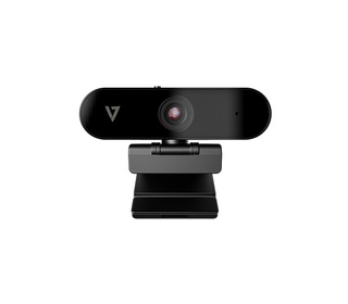 V7 UHD Webcam - 90 ips - Noir - USB 3.0 - Vidéo 3 840 x 2 160 - Mise au point automatique - Attache, support de trépied - Zoom n