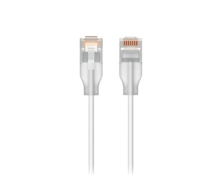 Ubiquiti UACC-Cable-Patch-EL-0.3M-W câble de réseau Translucide, Blanc 0,3 m Cat6