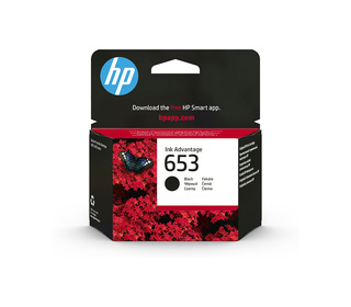 HP Cartouche d’encre Ink Advantage noire HP653 authentique