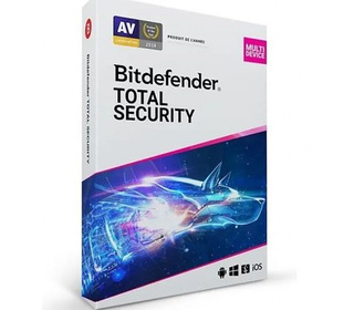 Bitdefender Total Security Sécurité antivirus 1 licence(s) 1 année(s)