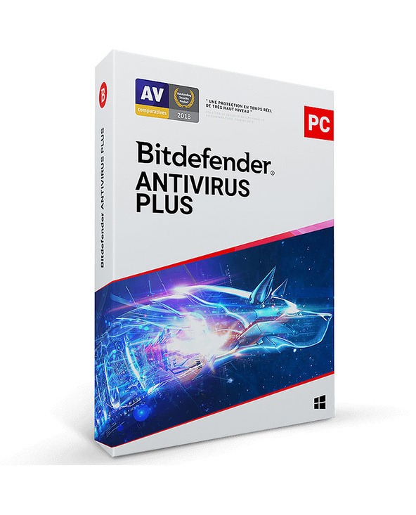 Bitdefender Antivirus Plus Sécurité antivirus 1 licence(s) 2 année(s)