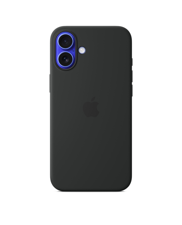 Apple Coque en silicone avec MagSafe pour iPhone 16 Plus - Noir