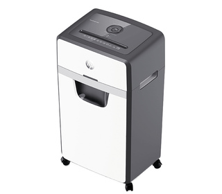 HP OneShred 24CC destructeur de papier Découpage en particules 65 dB 22 cm Blanc, Noir