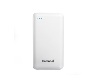 Intenso XS20000 Powerbank Zusatzakku LiPo 20000 mAh 7313552 Lithium Polymère (LiPo) Blanc