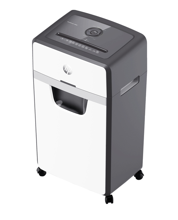 HP 2808 destructeur de papier Découpage par micro-broyage 65 dB 22 cm Blanc, Noir