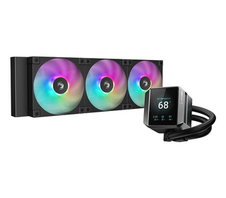 DeepCool MYSTIQUE 360 ARGB Processeur Refroidisseur de liquide tout-en-un 12 cm Noir 1 pièce(s)