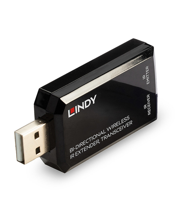 Lindy 38331 extension audio/video Émetteur et émetteur-récepteur AV Noir