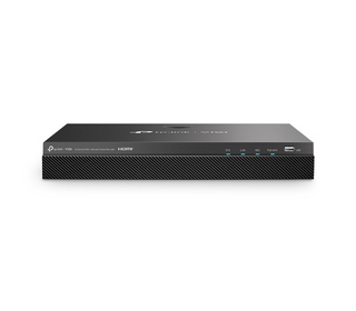 TP-Link VIGI NVR2008H-8MP Enregistreur vidéo sur réseau Noir