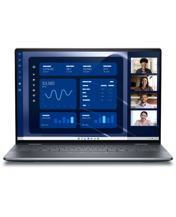 DELL Latitude 9450 2-IN-1 14" Intel Core Ultra 7 16 Go Gris 512 Go