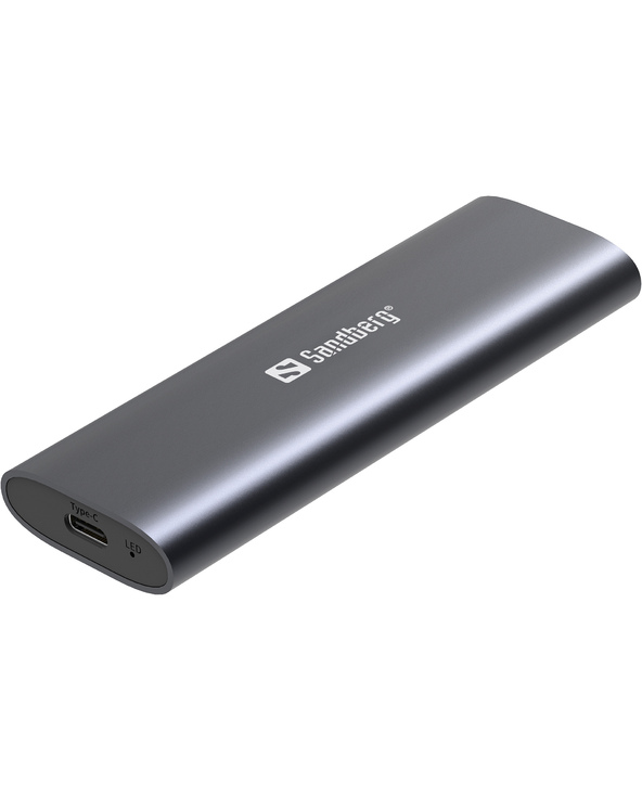 Sandberg 136-39 Boîtier de disques de stockage Enceinte ssd Noir M.2