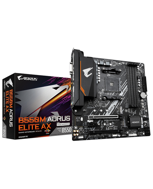 GIGABYTE B550M AORUS ELITE AX carte mère AMD B550 Emplacement AM4 micro ATX