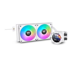 Thermaltake TH240 V2 Ultra EX ARGB Processeur Refroidisseur de liquide tout-en-un 12 cm Blanc 1 pièce(s)