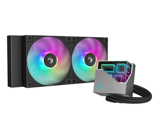DeepCool LT240 Processeur Refroidisseur de liquide tout-en-un 12 cm Noir 1 pièce(s)