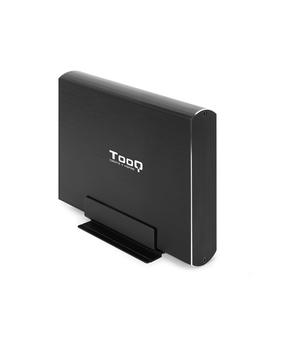 TooQ TQE-3531B Boîtier de disques de stockage Boîtier HDD Noir 3.5"