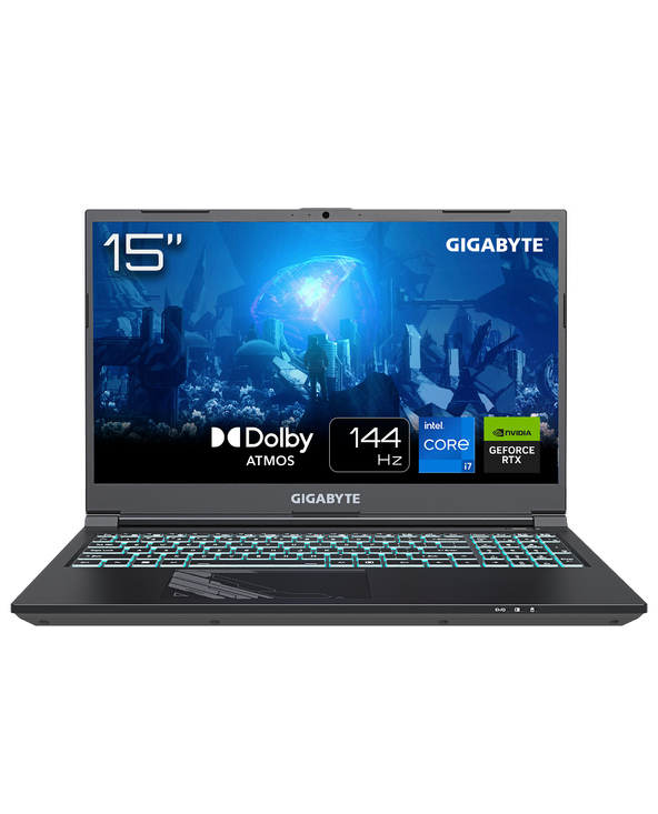 GIGABYTE G5 MF5 2024 - 15,6 POUCES, 144HZ FHD, INTEL CORE I7-13620H, NVIDIA GEFORCE RTX 4050 GPU, 16GB DDR5 4800MHZ, 1X 1TB GEN4