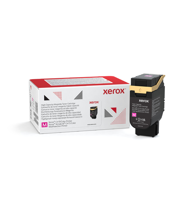 Xerox Cartouche de toner Magenta de Grande capacité Imprimante couleur  C410​/​multifonctions  VersaLink C415 (7000 pages) - 006