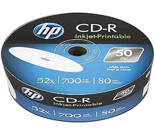 HP CRE00070WIP CD vierge CD-R 700 Mo 52x 50 pièce(s)