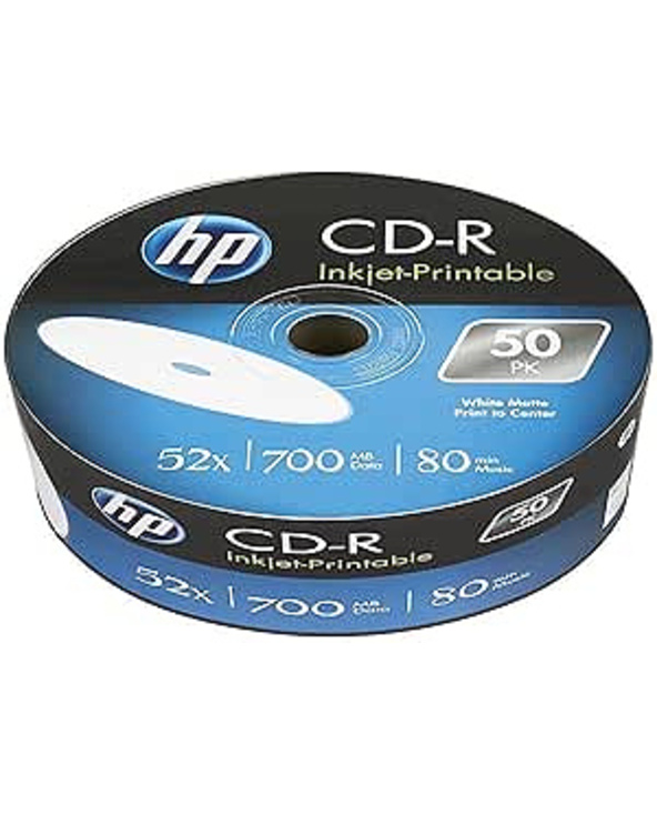 HP CRE00070WIP CD vierge CD-R 700 Mo 52x 50 pièce(s)