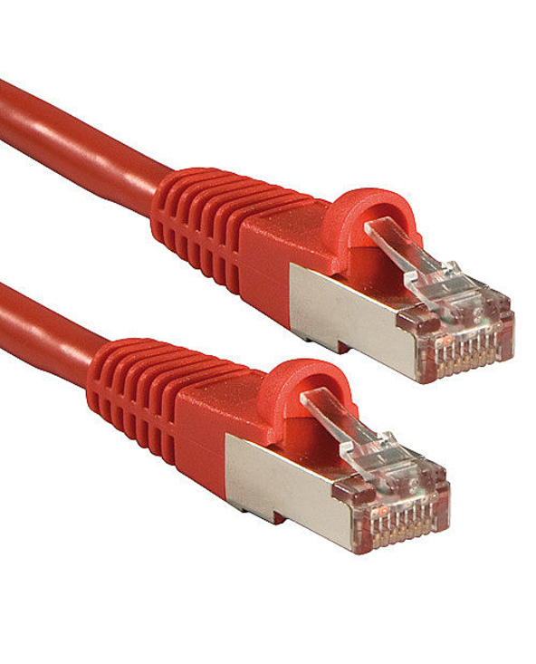 Lindy Cat.6 S/FTP 5m câble de réseau Rouge Cat6 S/FTP (S-STP)