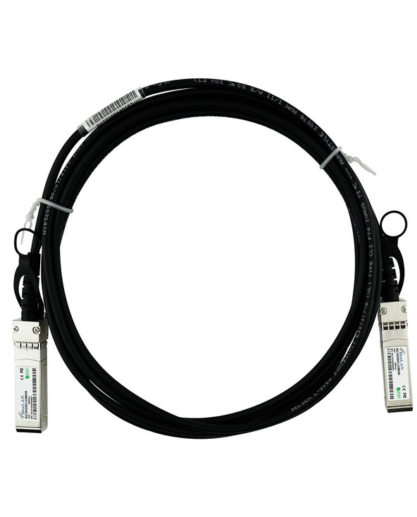 BlueOptics OS2X60-CBL-1M-BL câble InfiniBand et à fibres optiques SFP+ Noir