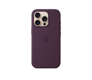 Apple Coque en silicone avec MagSafe pour iPhone 16 Pro - Prune