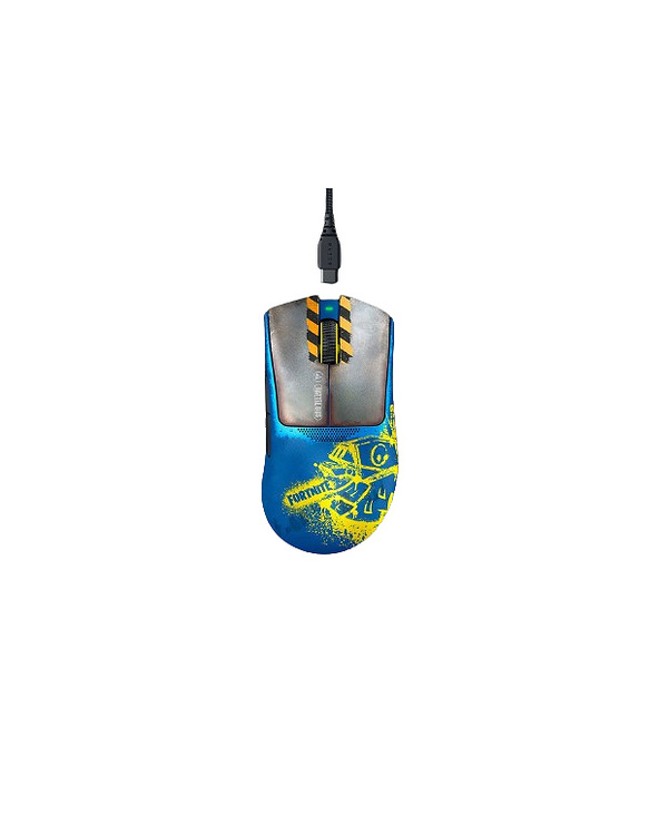 Razer DeathAdder V3 Pro - Fortnite Edition souris Jouer Droitier RF Wireless + USB Type-C Optique 30000 DPI