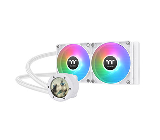 Thermaltake TH240 V2 Ultra ARGB Processeur Kit de refroidissement du liquide 24 cm Blanc 1 pièce(s)