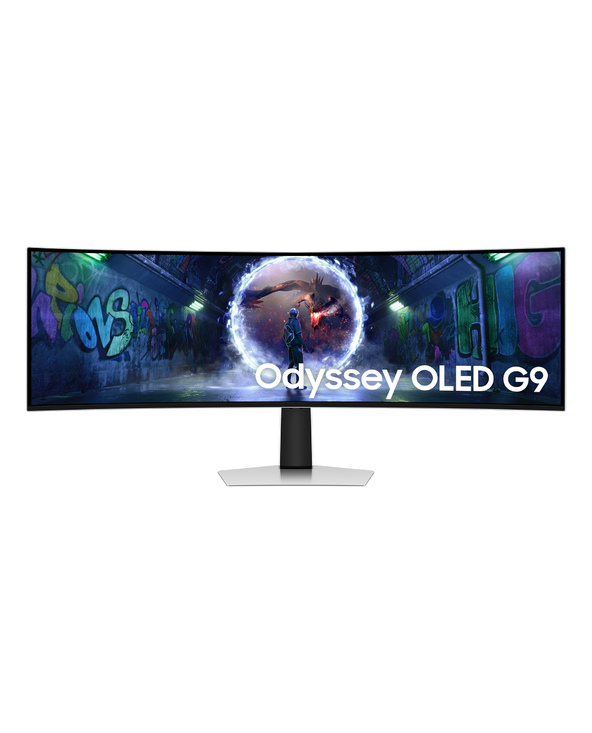 Samsung S49DG934SU 49" OLED Dual QHD 0,03 ms Argent