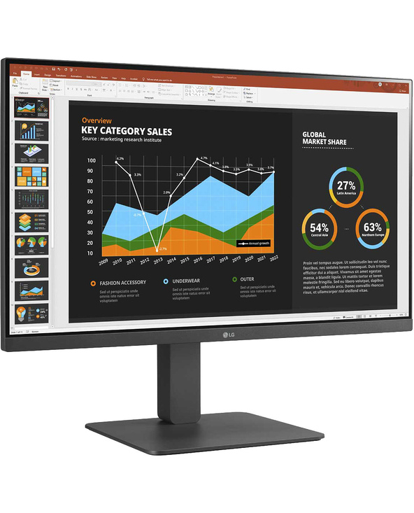 LG 27BR550Y-C.AEU 27" LED Full HD 5 ms Gris