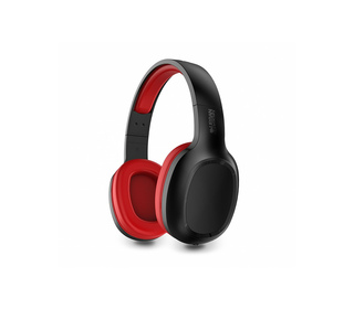 Urban Factory MOVEE Casque Sans fil Arceau Jouer Micro-USB Bluetooth Noir, Rouge