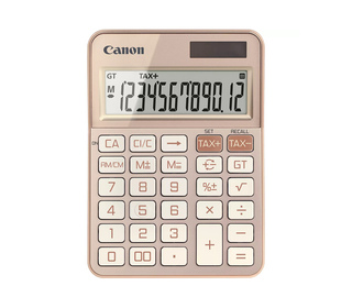 Canon KS-125KB calculatrice Bureau Calculatrice basique Or rose